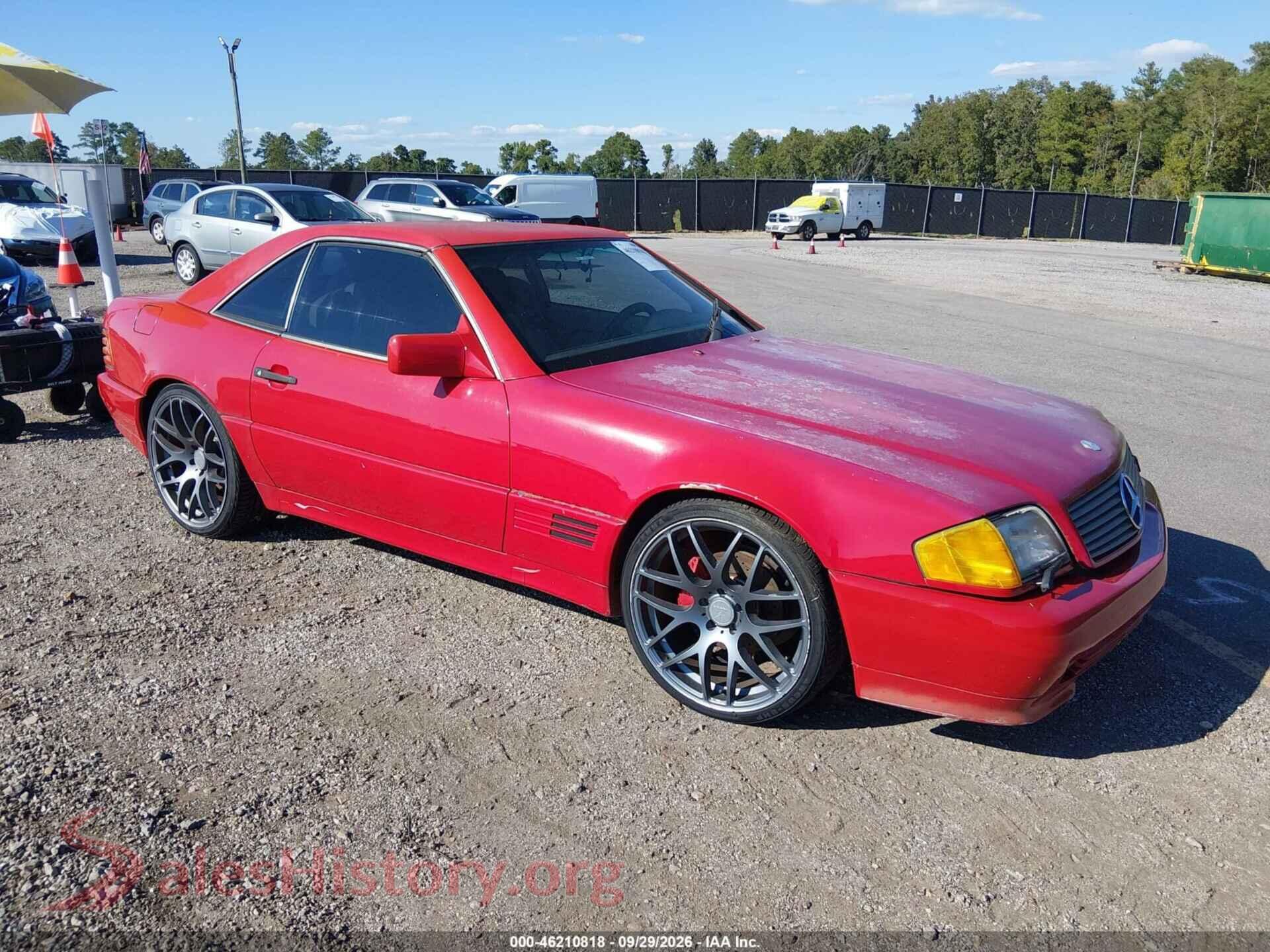 1993 MERCEDES-BENZ 500 — VIN WDBFA67EXPF072230
