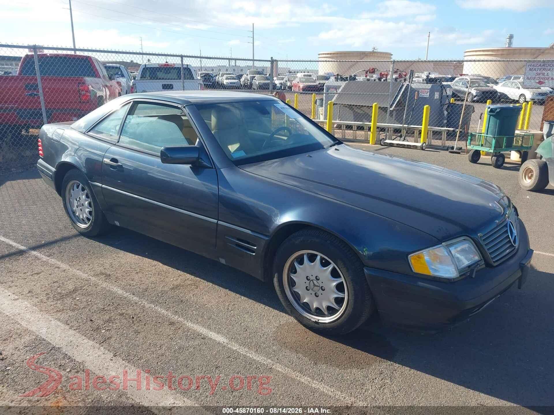 1998 MERCEDES-BENZ SL 500 — VIN WDBFA67F6WF159338