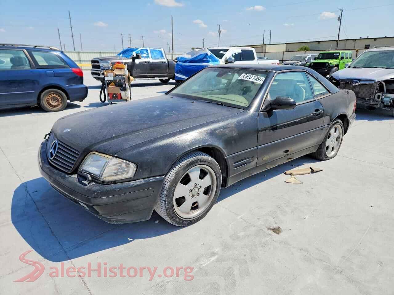 1999 MERCEDES-BENZ SL-CLASS — VIN WDBFA68F1XF177231