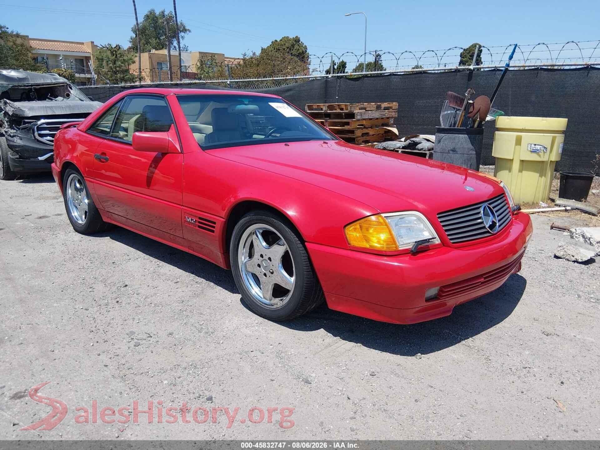 1993 MERCEDES-BENZ 600 — VIN WDBFA76E3PF076367