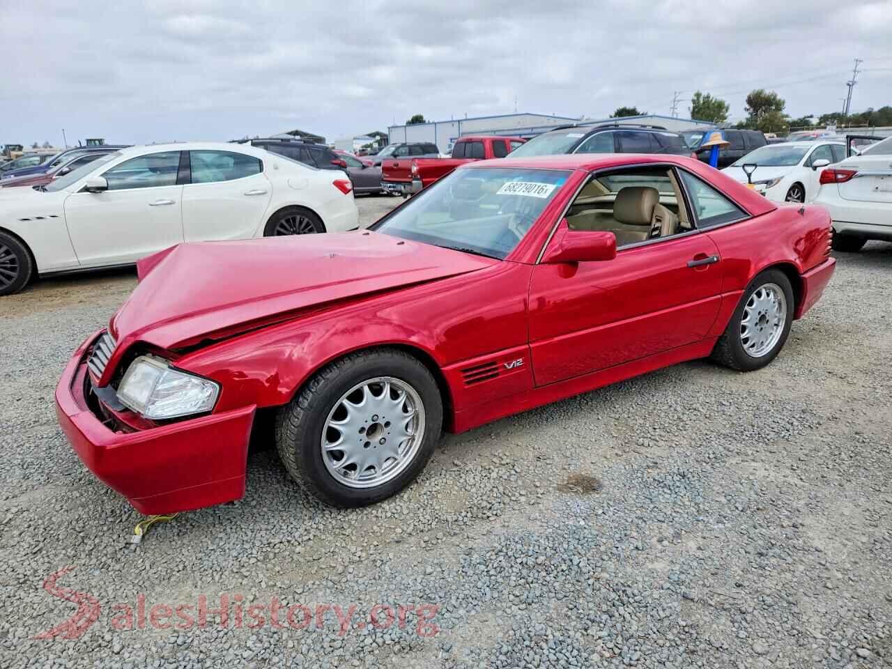 1994 MERCEDES-BENZ SL-CLASS — VIN WDBFA76E5RF099927