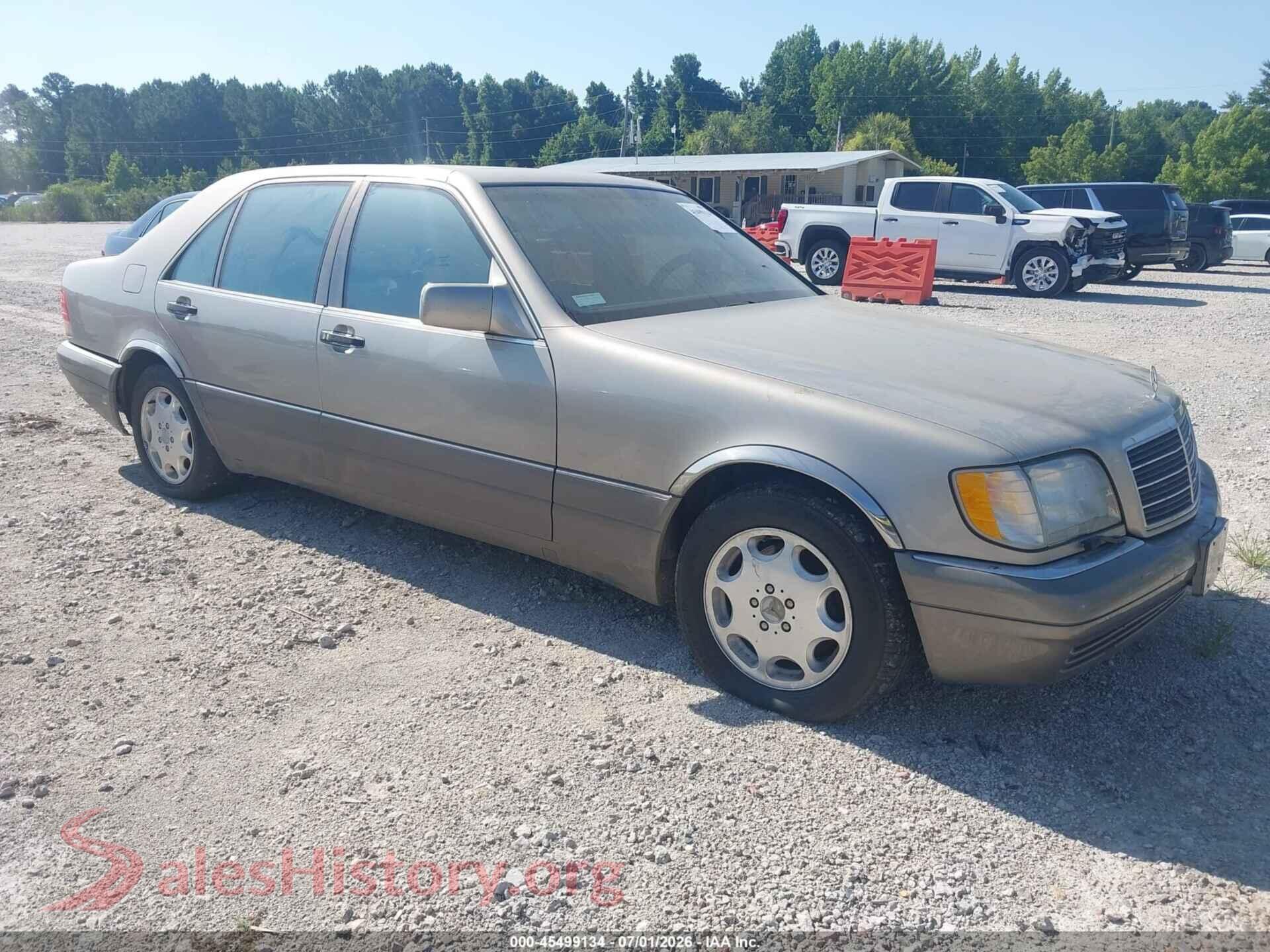 1995 MERCEDES-BENZ S — VIN WDBGA33E7SA227234