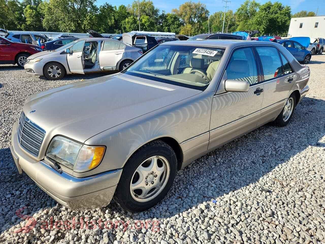 1998 MERCEDES-BENZ S-CLASS — VIN WDBGA33G8WA384245