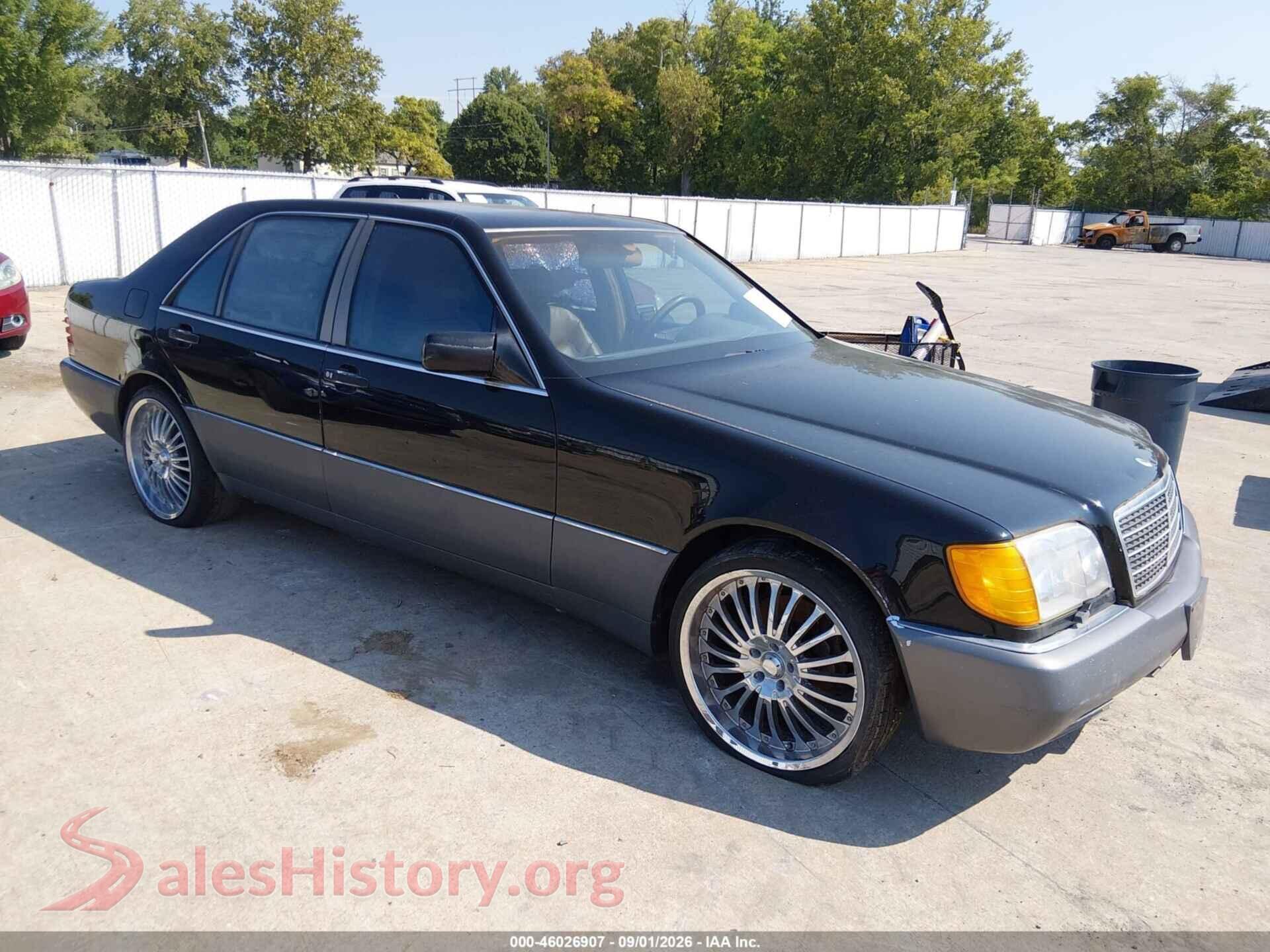 1993 MERCEDES-BENZ 400 — VIN WDBGA43E0PA125660