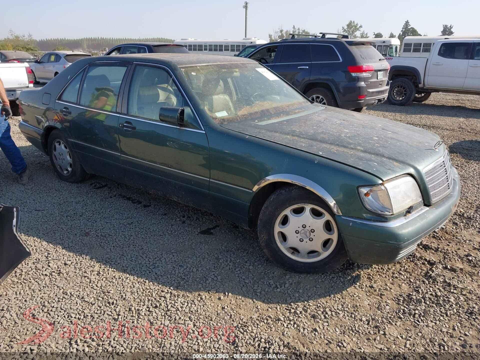 1995 MERCEDES-BENZ S — VIN WDBGA51E1SA225302