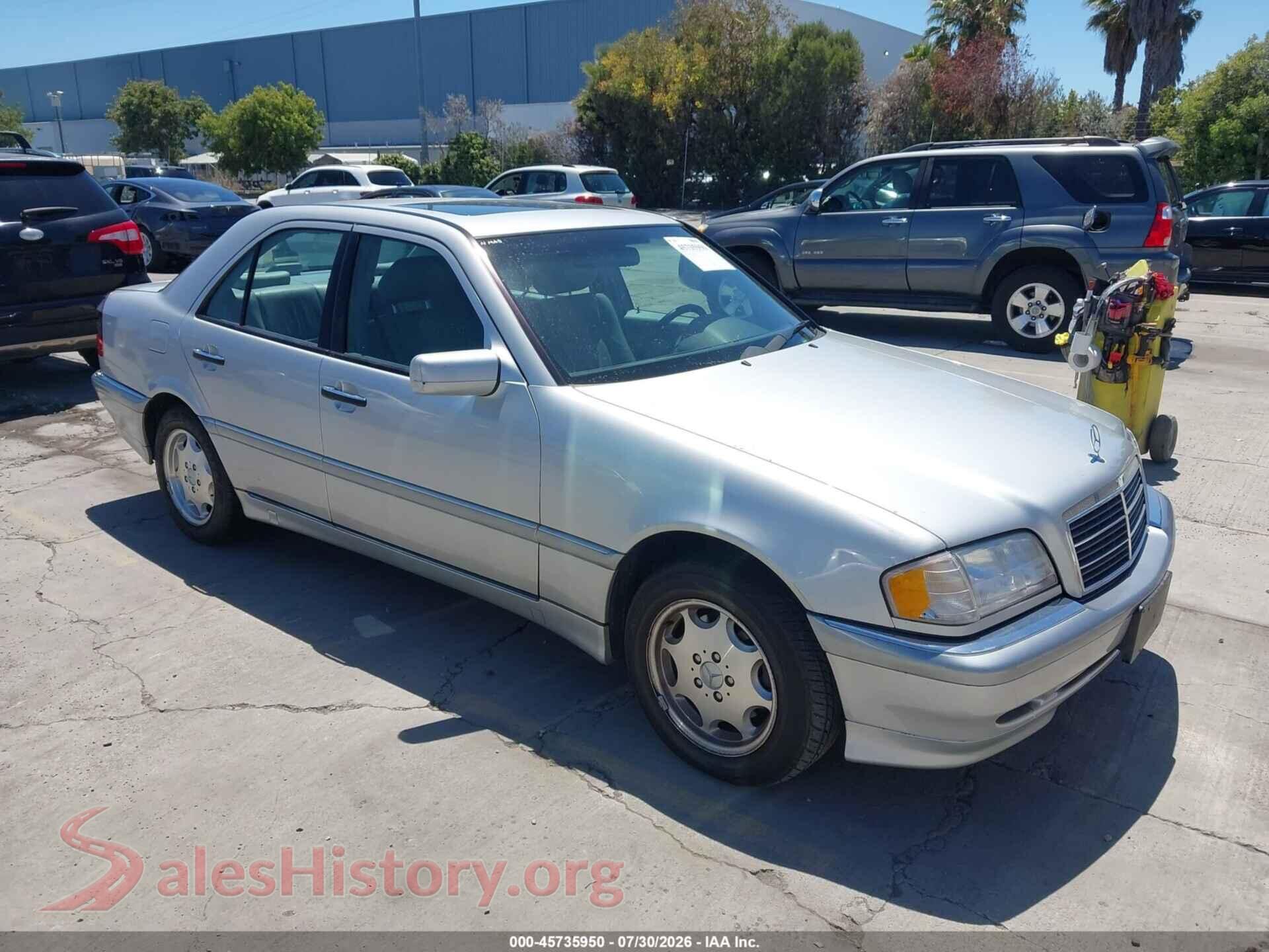 1999 MERCEDES-BENZ C 280 — VIN WDBHA29G6XA696815