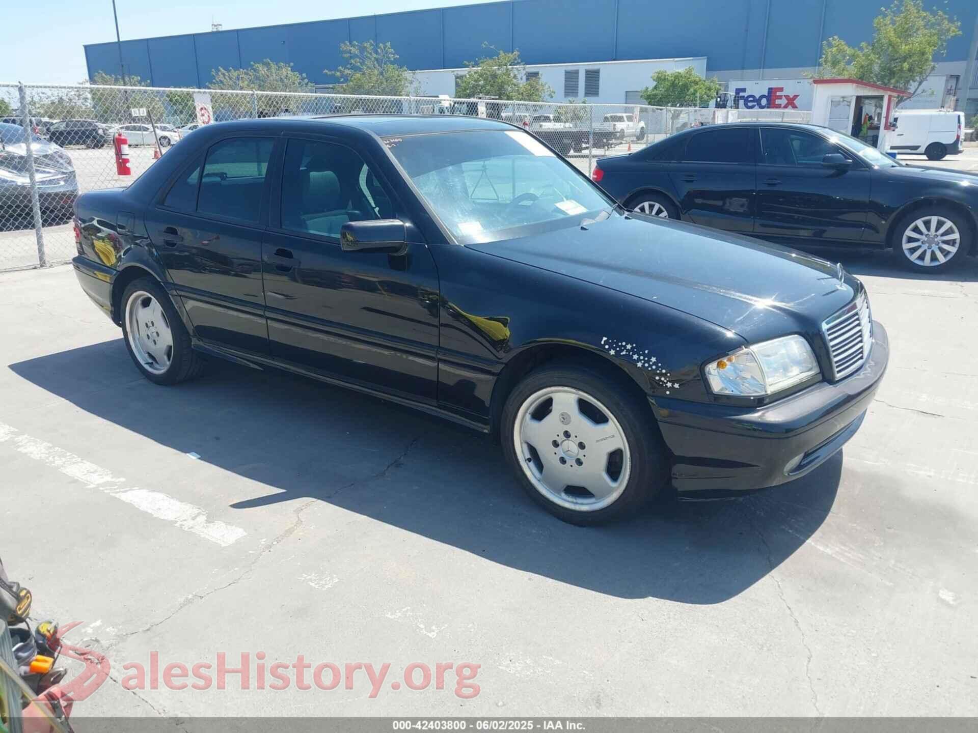 1999 MERCEDES-BENZ C 43 — VIN WDBHA33G3XF889442
