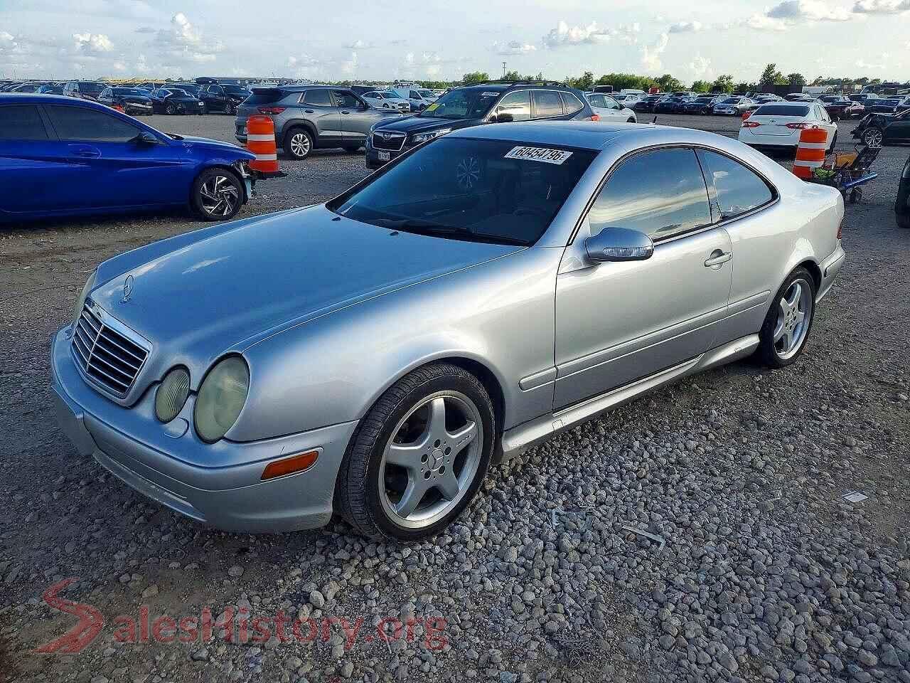 2002 MERCEDES-BENZ CLK-CLASS — VIN WDBLJ70G82F193190