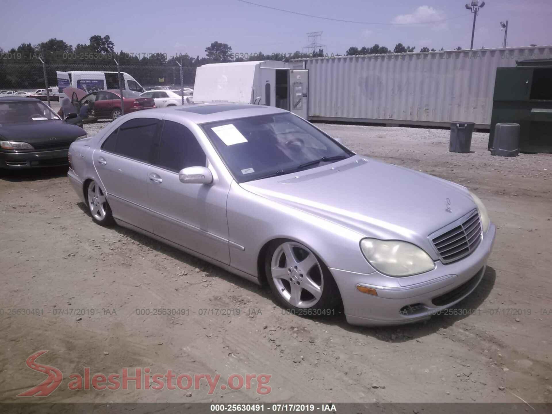 2004 MERCEDES-BENZ S — VIN WDBNG70J24A411613