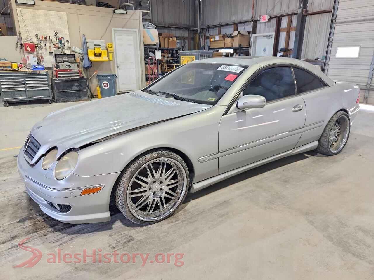 2002 MERCEDES-BENZ CL-CLASS — VIN WDBPJ78J22A022725