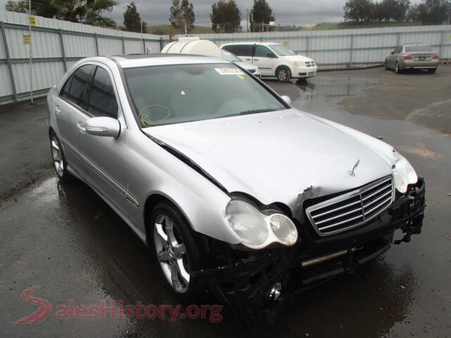 2007 MERCEDES-BENZ C230 — VIN WDBRF52H17E023322