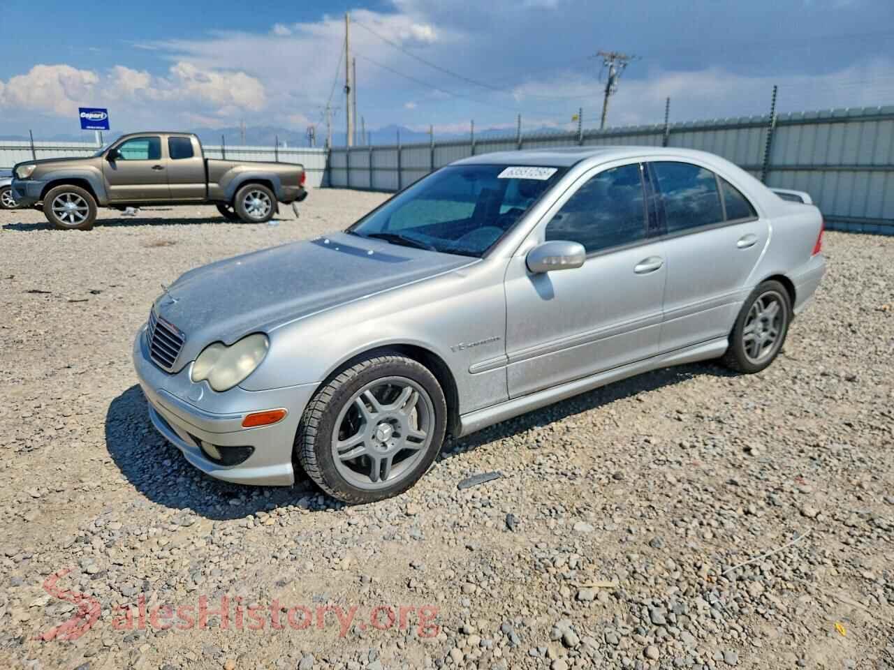 2003 MERCEDES-BENZ C-CLASS — VIN WDBRF65J03F436339