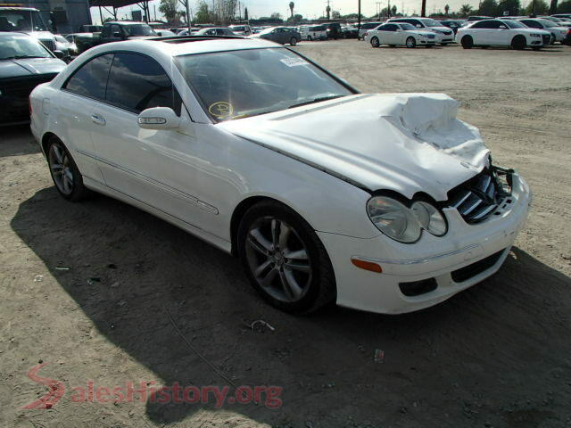 2006 MERCEDES-BENZ CLK320 — VIN WDBTJ56J76F176412