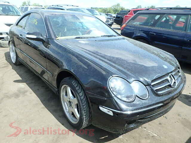 2004 MERCEDES-BENZ CLK500 — VIN WDBTJ75J14F068006