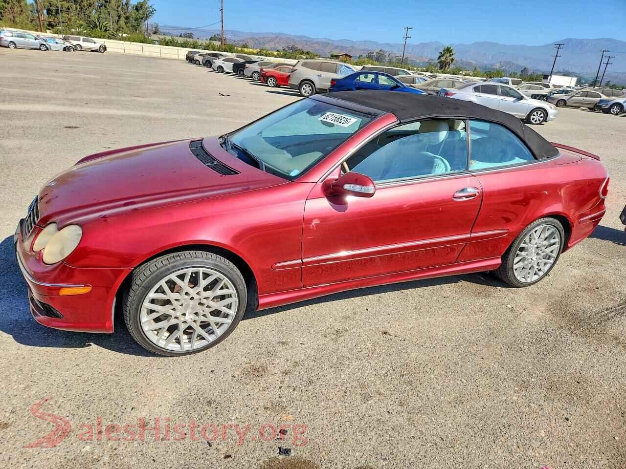 2004 MERCEDES-BENZ CLK-CLASS — VIN WDBTK75G14T005040