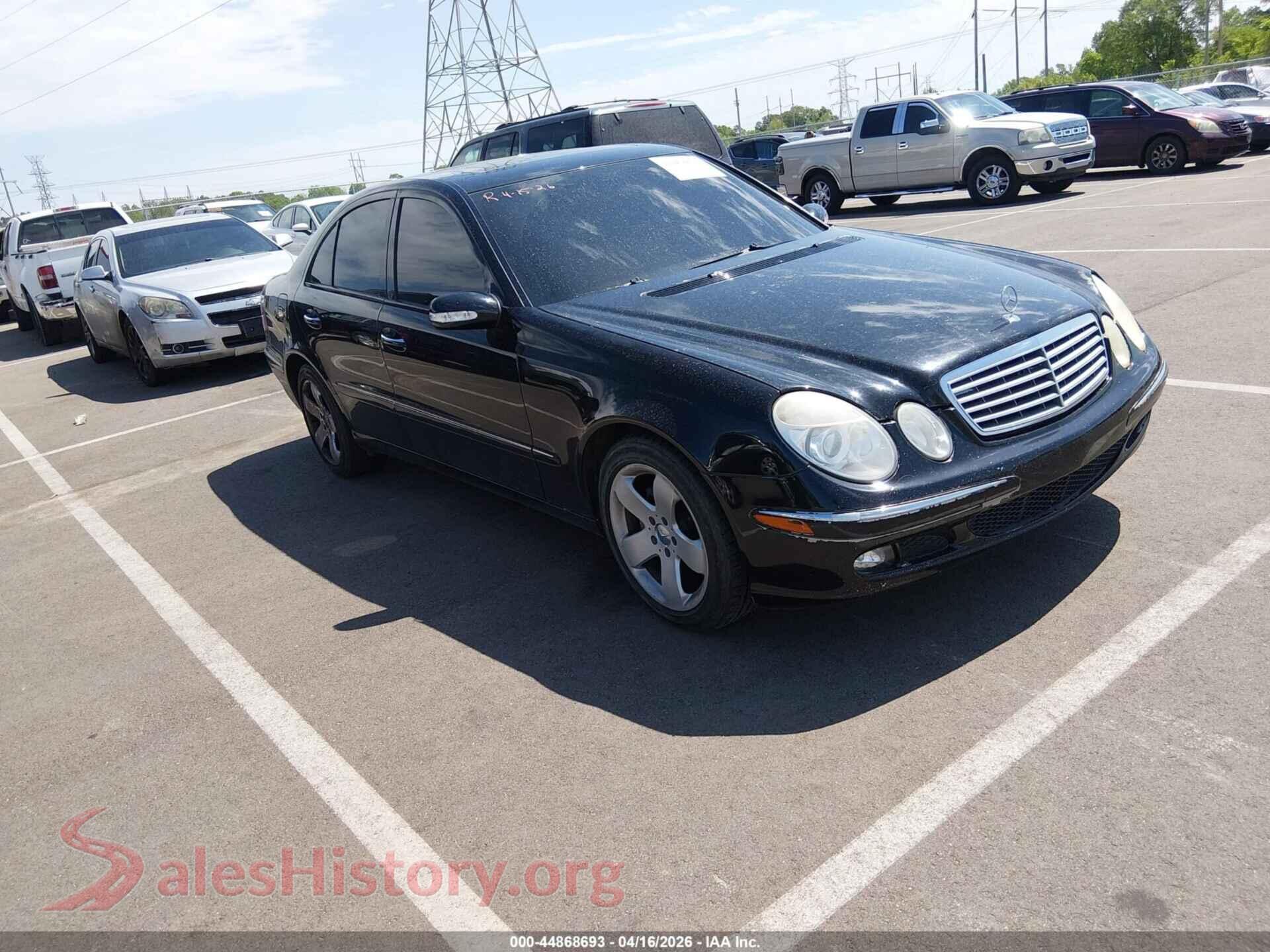 2006 MERCEDES-BENZ E 500 — VIN WDBUF70JX6A961921