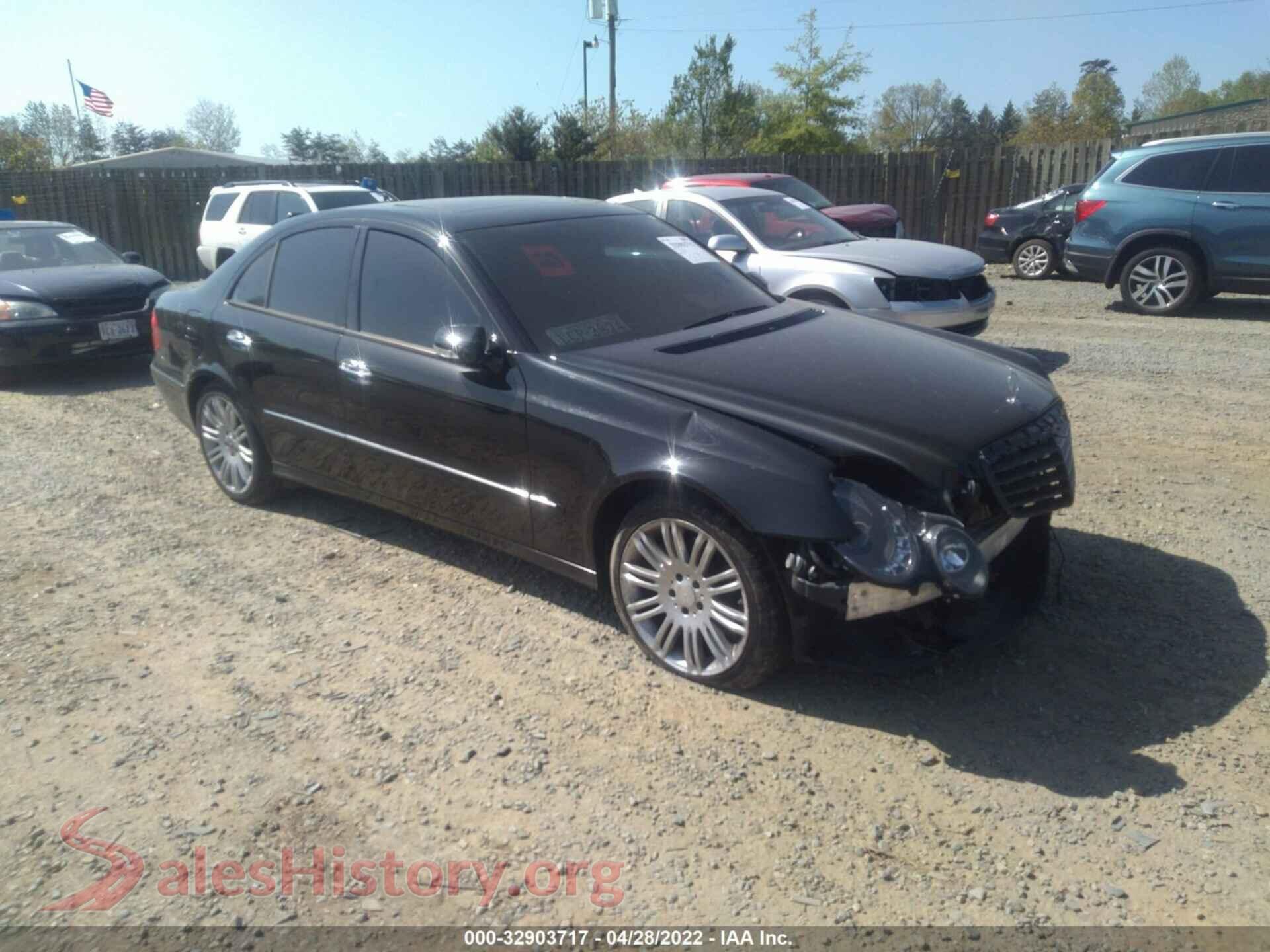 2008 MERCEDES-BENZ E-CLASS — VIN WDBUF87X88B316830
