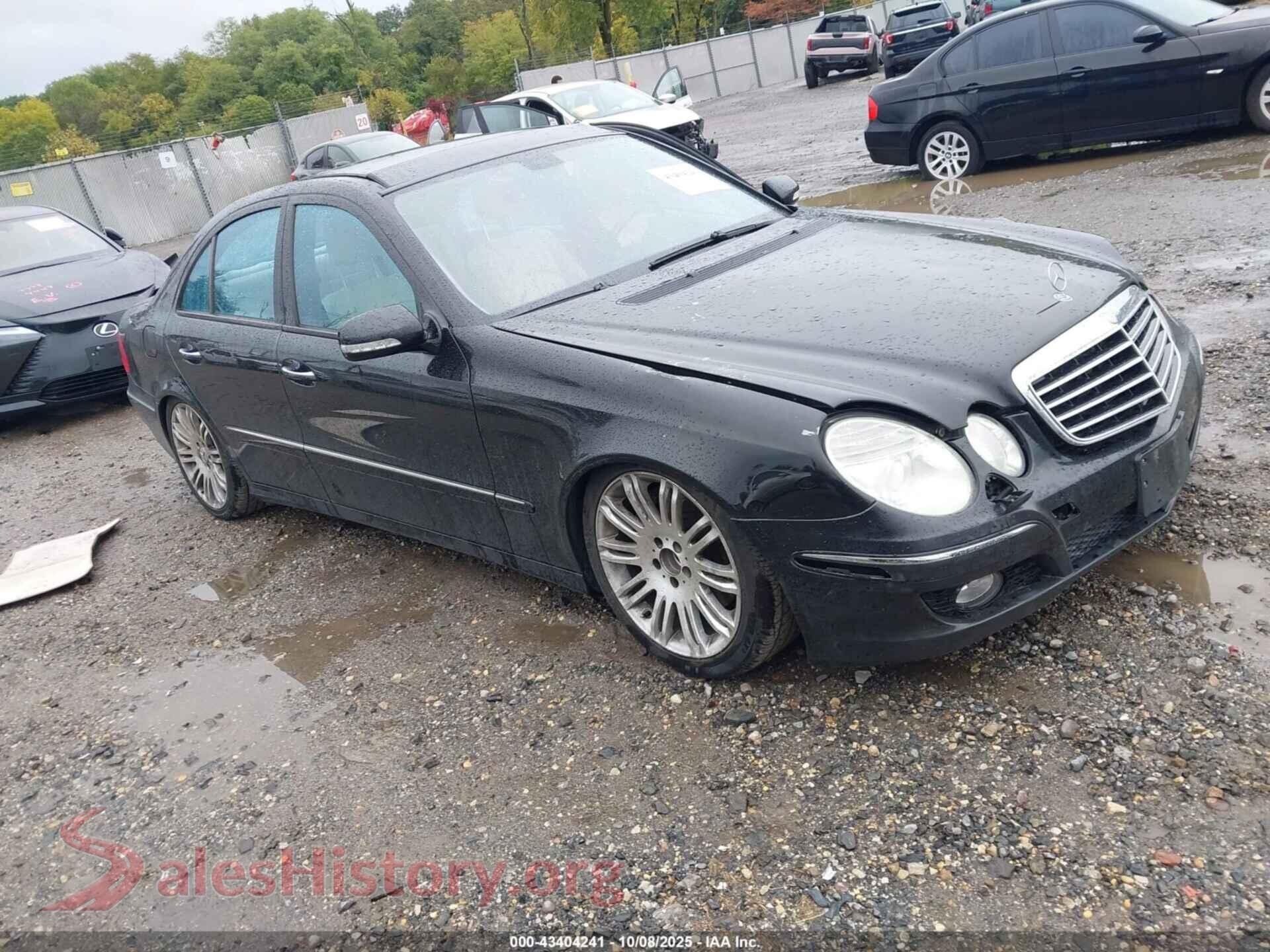 2007 MERCEDES-BENZ E 550 — VIN WDBUF90X77X212704