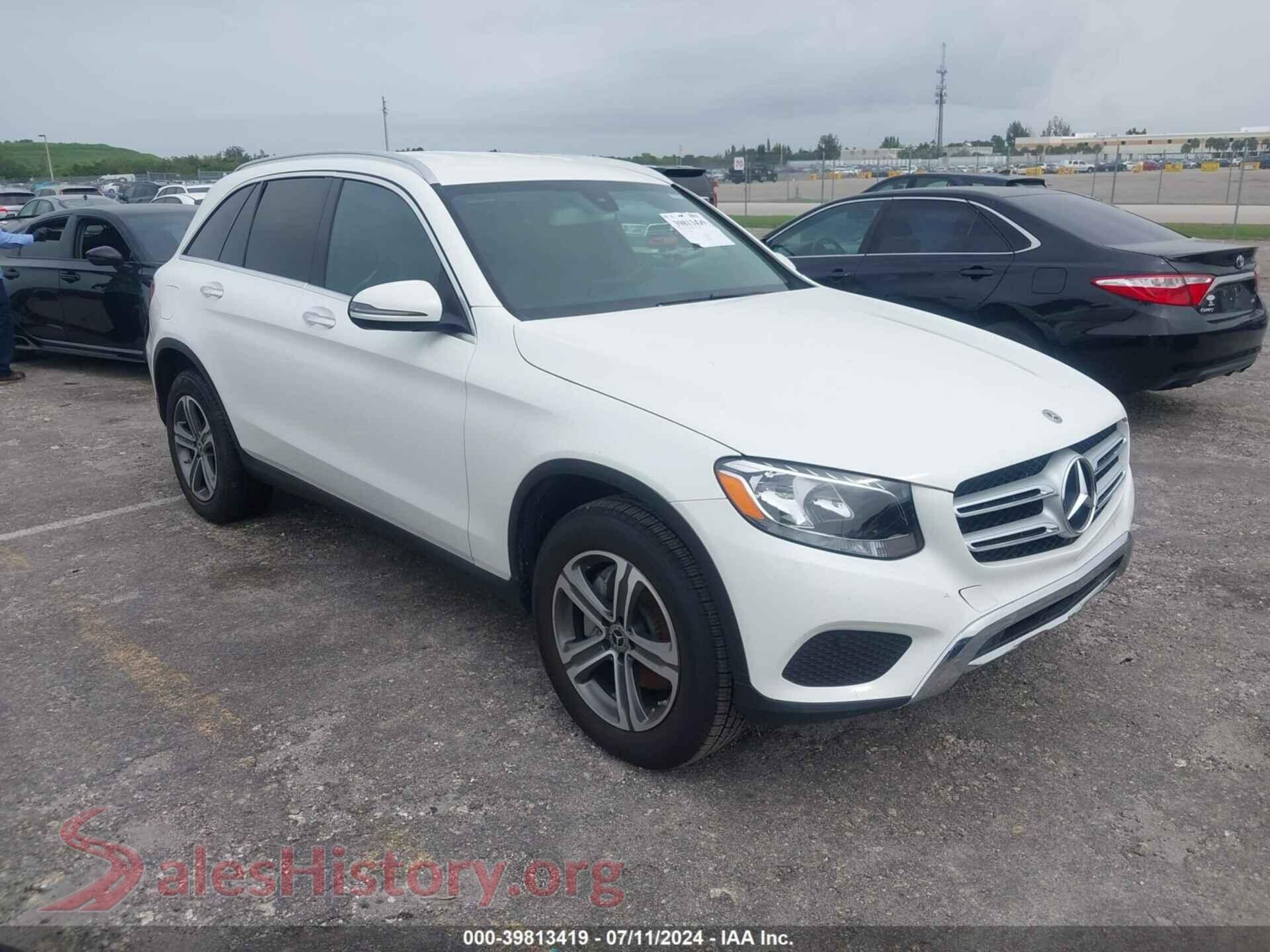 2019 MERCEDES-BENZ GLC 300 — VIN WDC0G4JB1K1004987