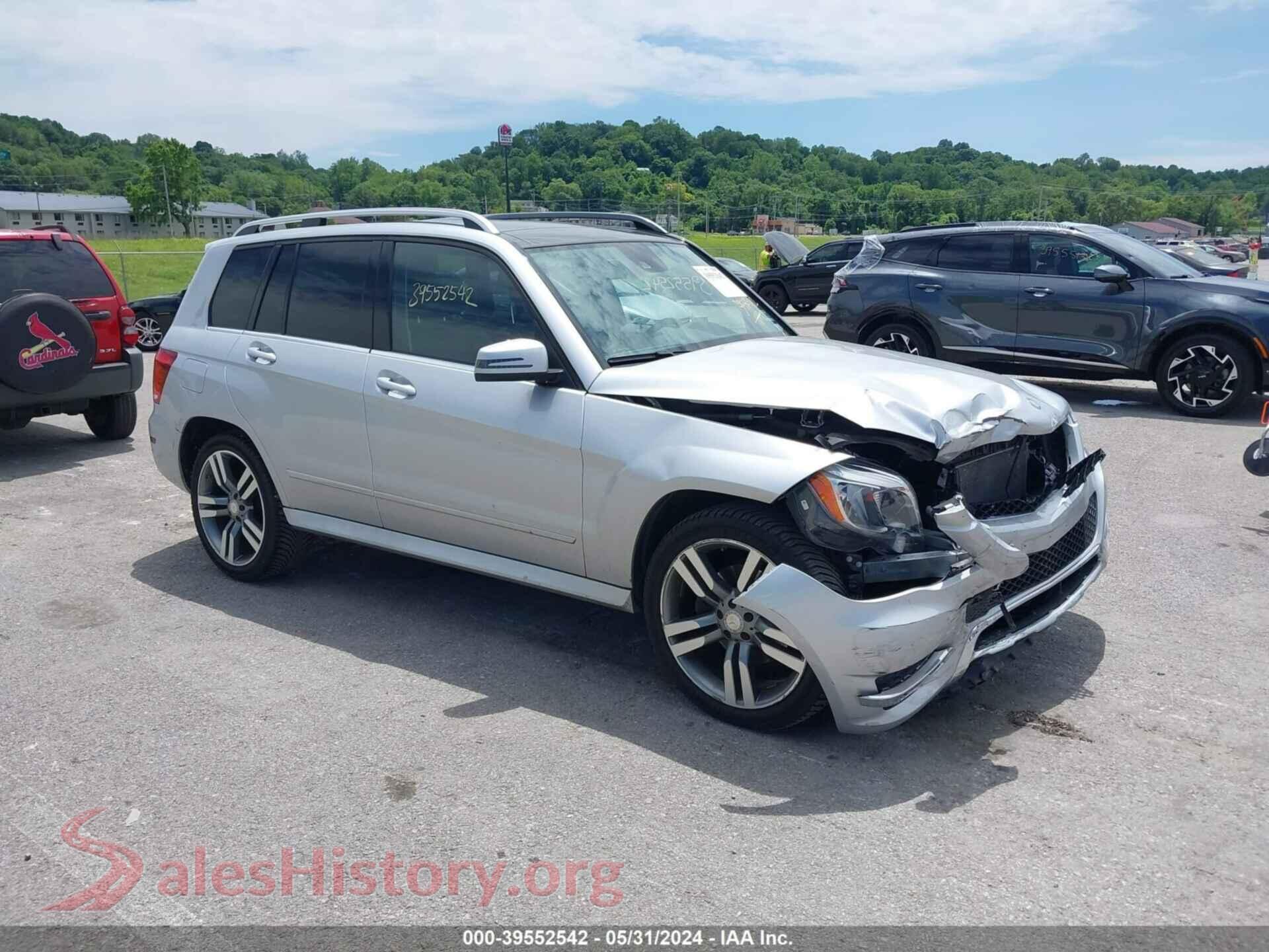2015 MERCEDES-BENZ GLK 350 — VIN WDCGG8JB6FG342457