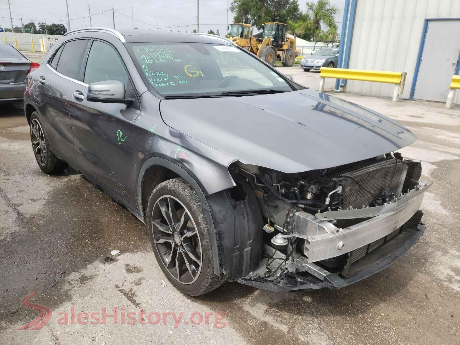 2016 MERCEDES-BENZ GLA-CLASS — VIN WDCTG4EB9GJ194598