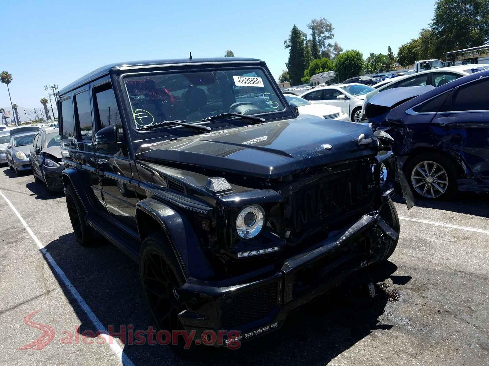2014 MERCEDES-BENZ G CLASS — VIN WDCYC3HFXEX223885