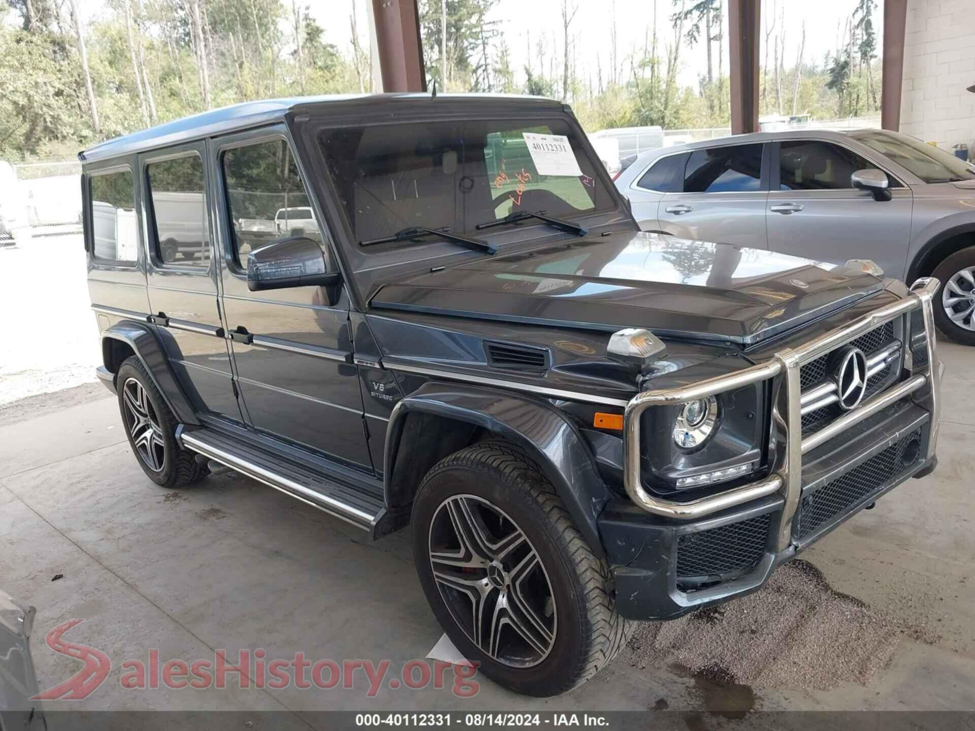 2016 MERCEDES-BENZ AMG G 63 — VIN WDCYC7DF4GX252976