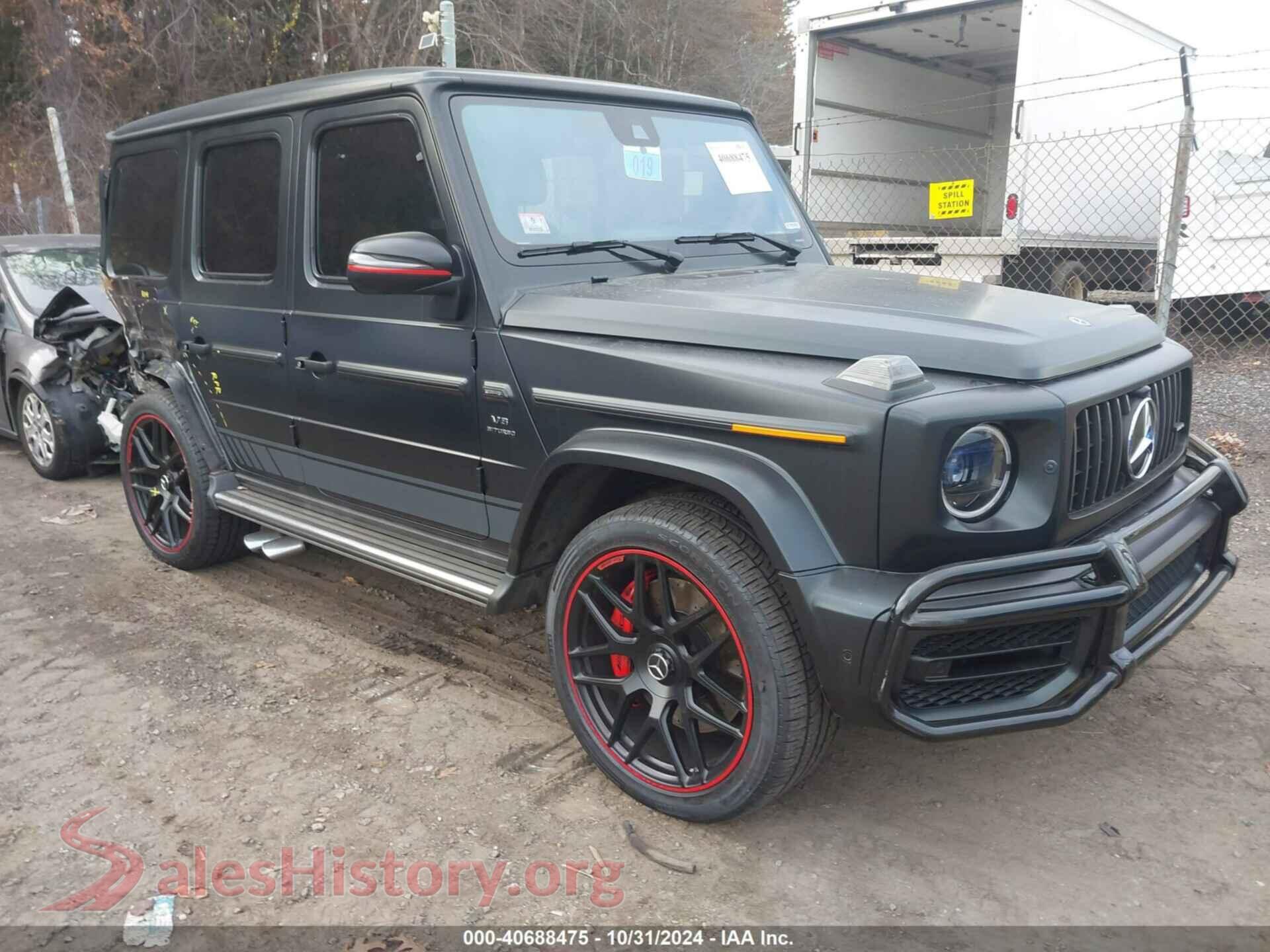 2019 MERCEDES-BENZ AMG G 63 — VIN WDCYC7HJ3KX309658