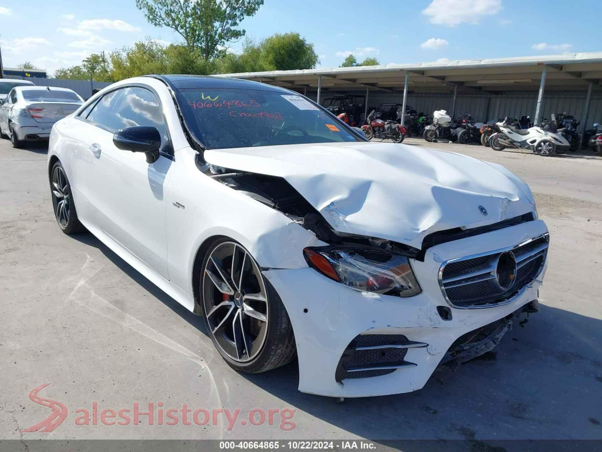 2019 MERCEDES-BENZ AMG E 53 — VIN WDD1J6BB5KF092652