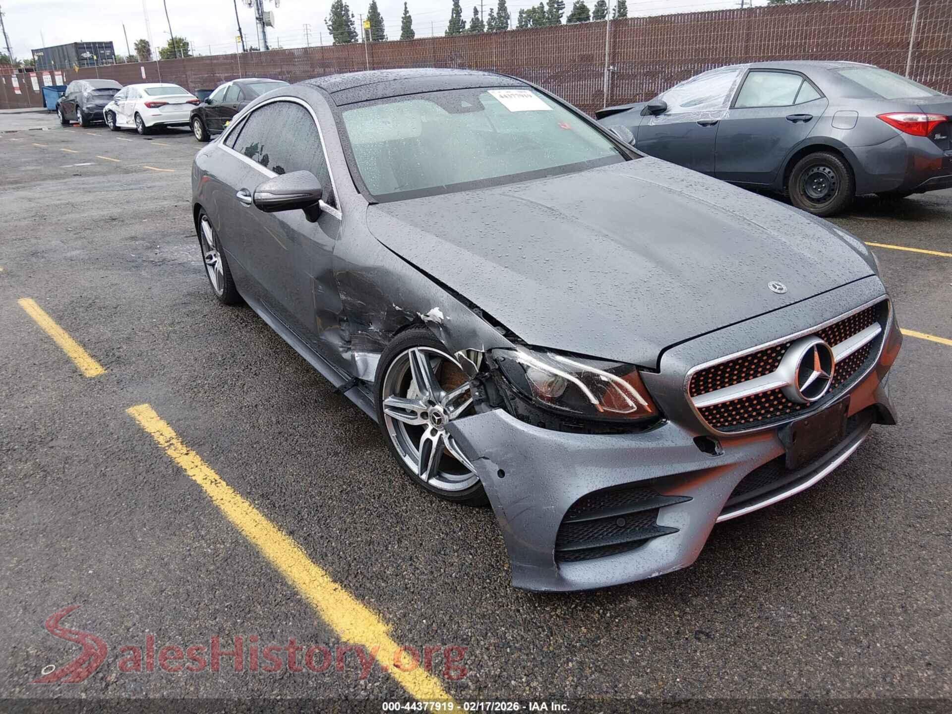 2018 MERCEDES-BENZ E 400 — VIN WDD1J6FB7JF042117
