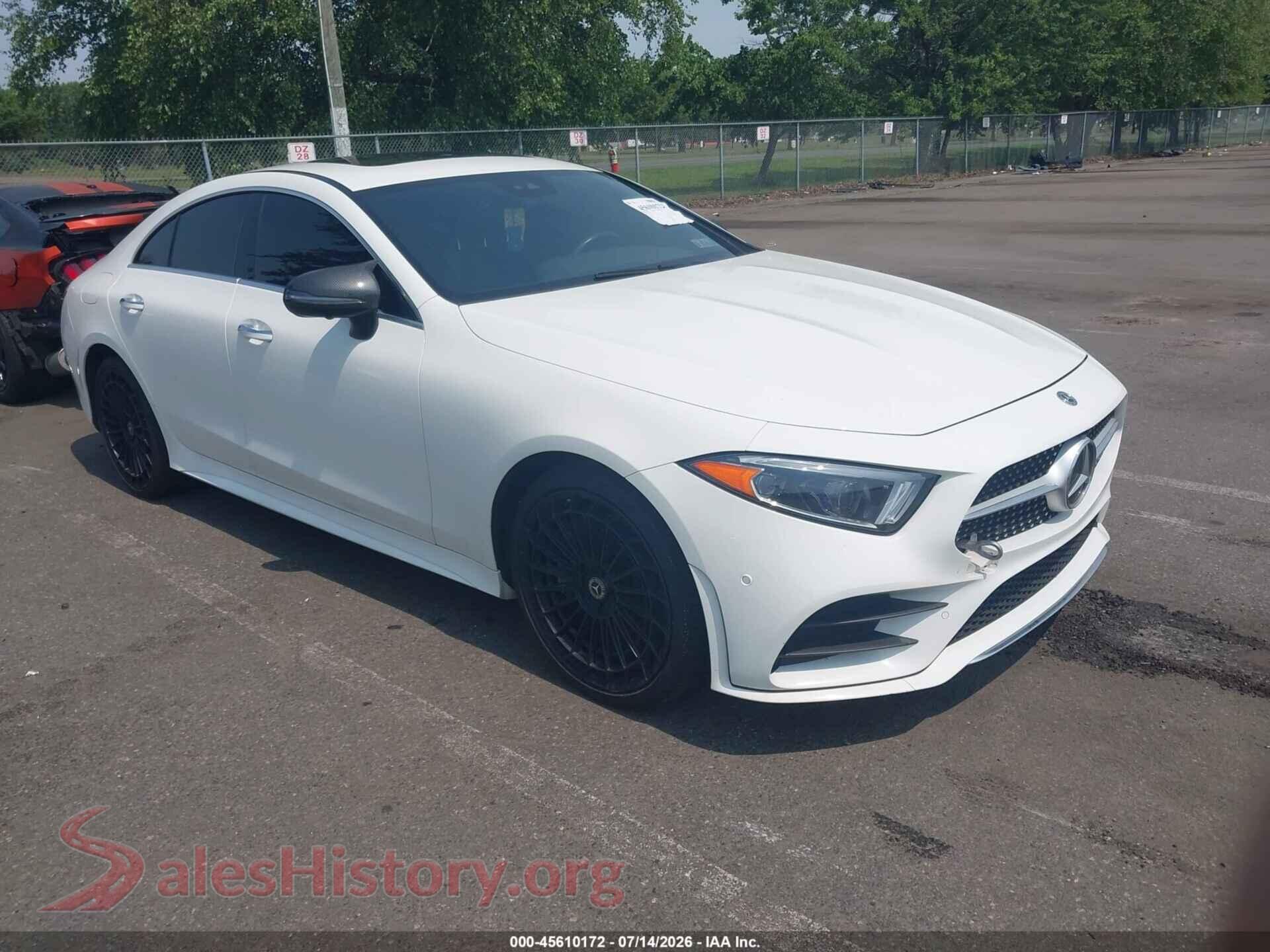 2020 MERCEDES-BENZ CLS 450 — VIN WDD2J5KB1LA052159