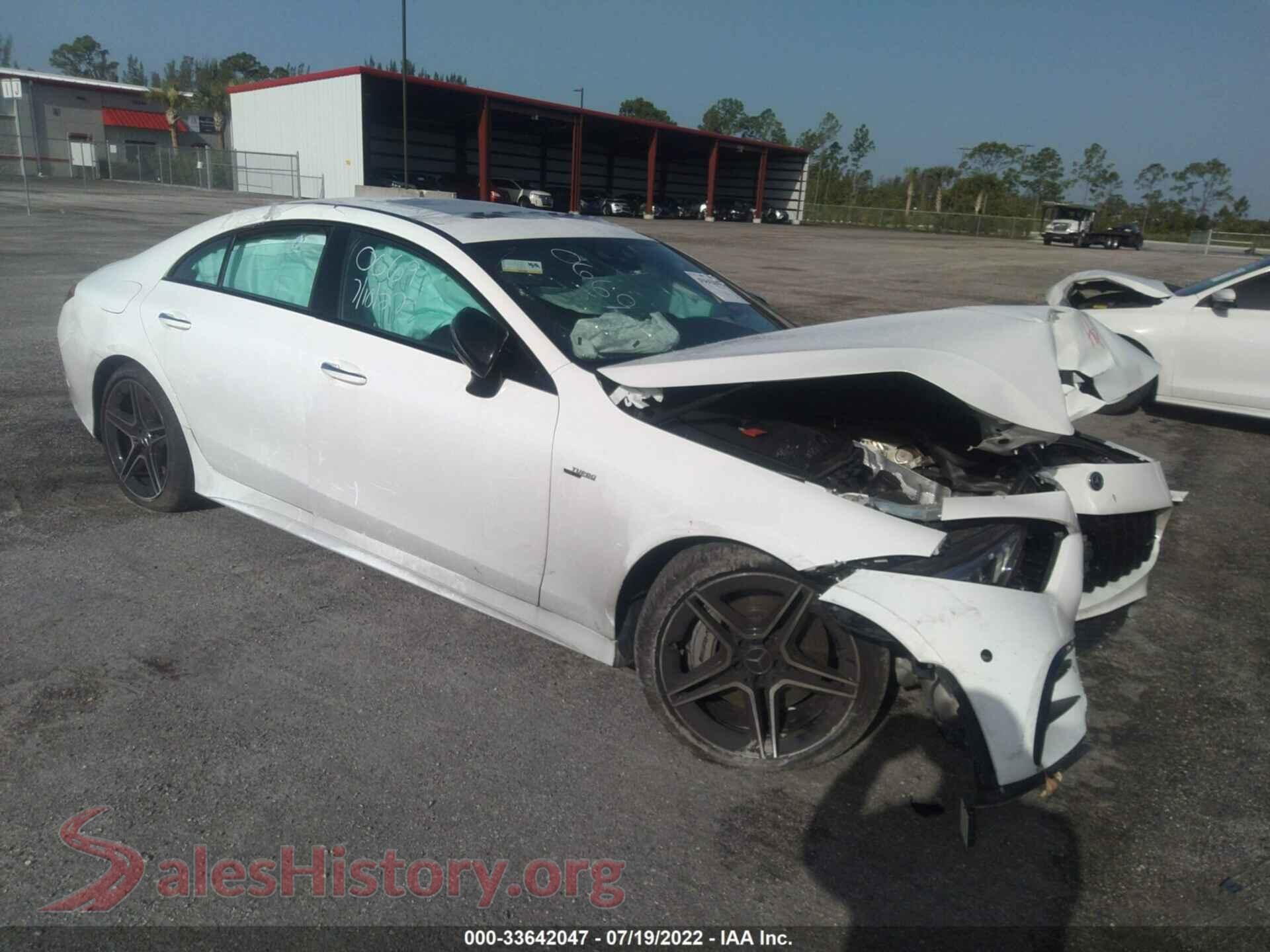 2020 MERCEDES-BENZ CLS — VIN WDD2J6BB6LA050669