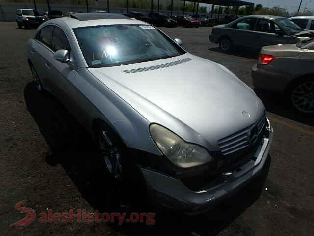 2006 MERCEDES-BENZ CLS500 — VIN WDDDJ75X66A011414