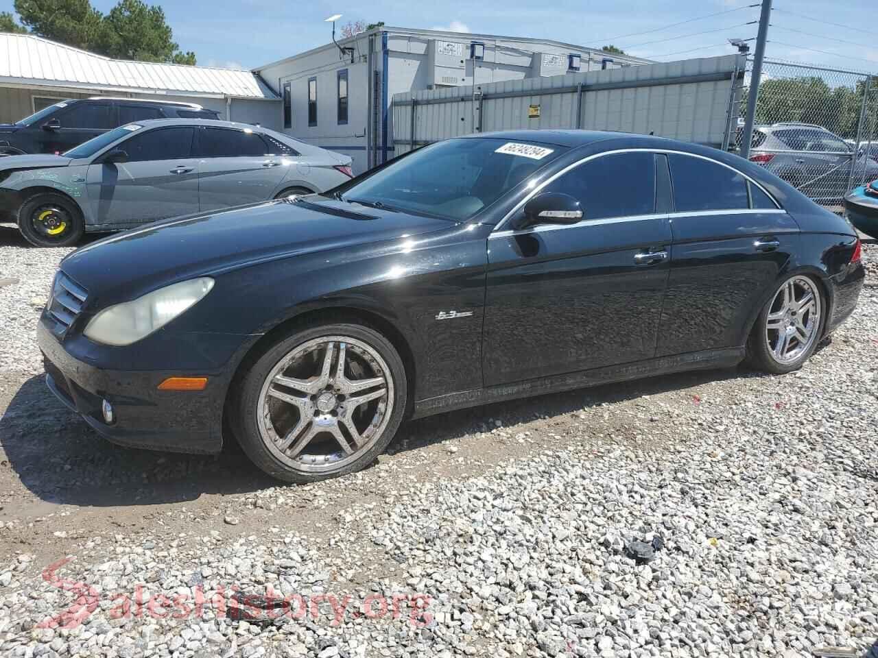 2008 MERCEDES-BENZ CLS-CLASS — VIN WDDDJ77XX8A117817