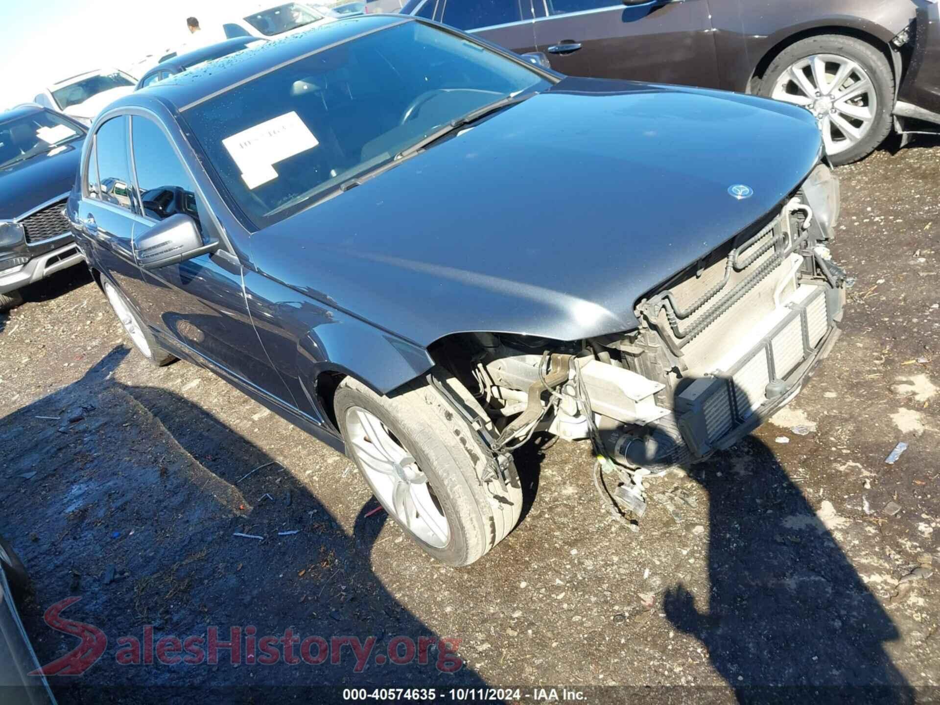 2014 MERCEDES-BENZ C 250 — VIN WDDGF4HB2EA955402