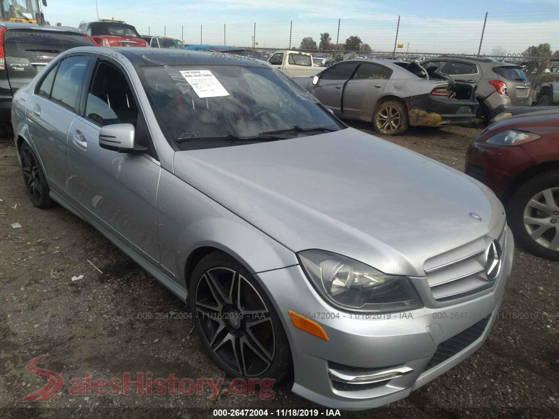 2013 Mercedes-benz C — VIN WDDGF4HB4DR249693