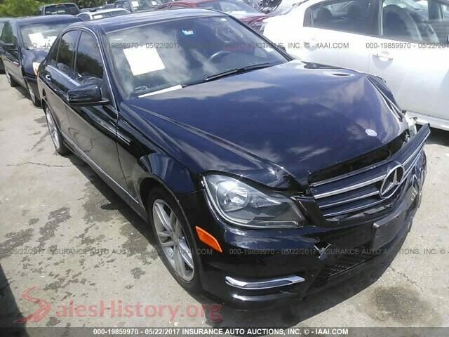 2014 Mercedes-benz C — VIN WDDGF4HB4EG215377