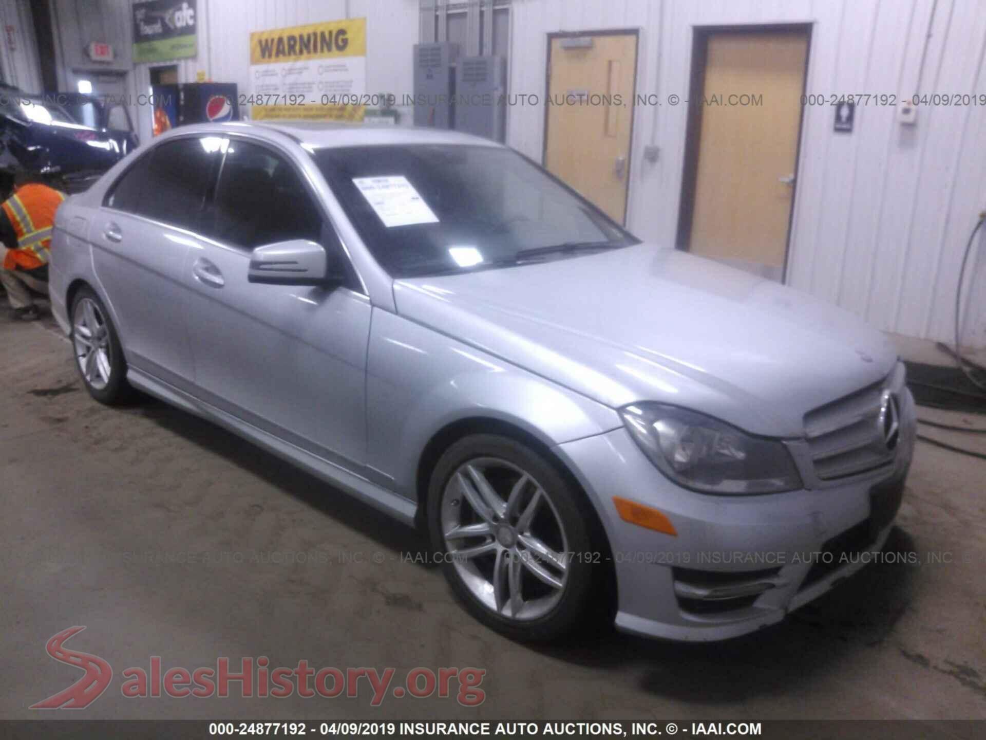 2014 MERCEDES-BENZ C — VIN WDDGF4HB9EG196891