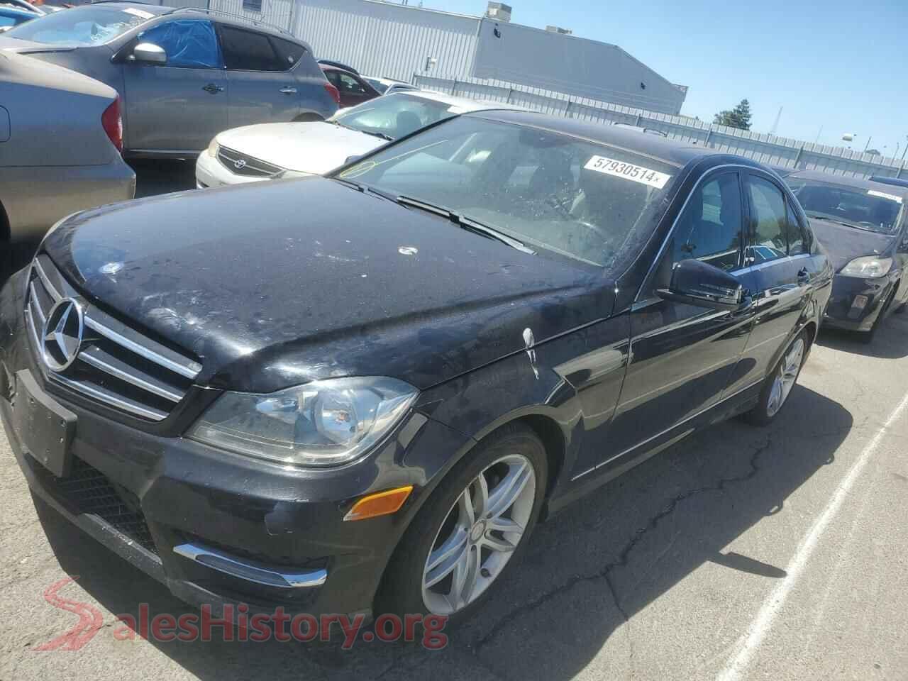 2014 MERCEDES-BENZ C-CLASS — VIN WDDGF4HBXEA965501