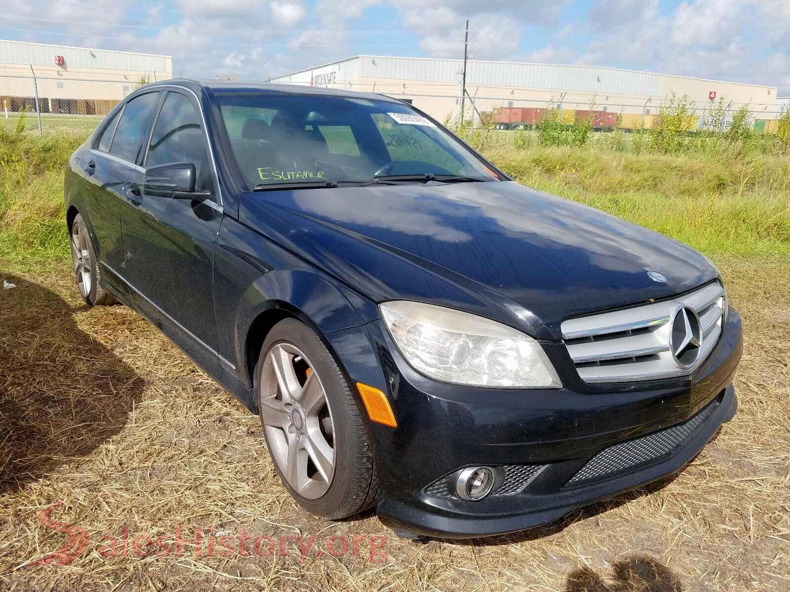 2010 MERCEDES-BENZ C CLASS — VIN WDDGF5EB3AF418481