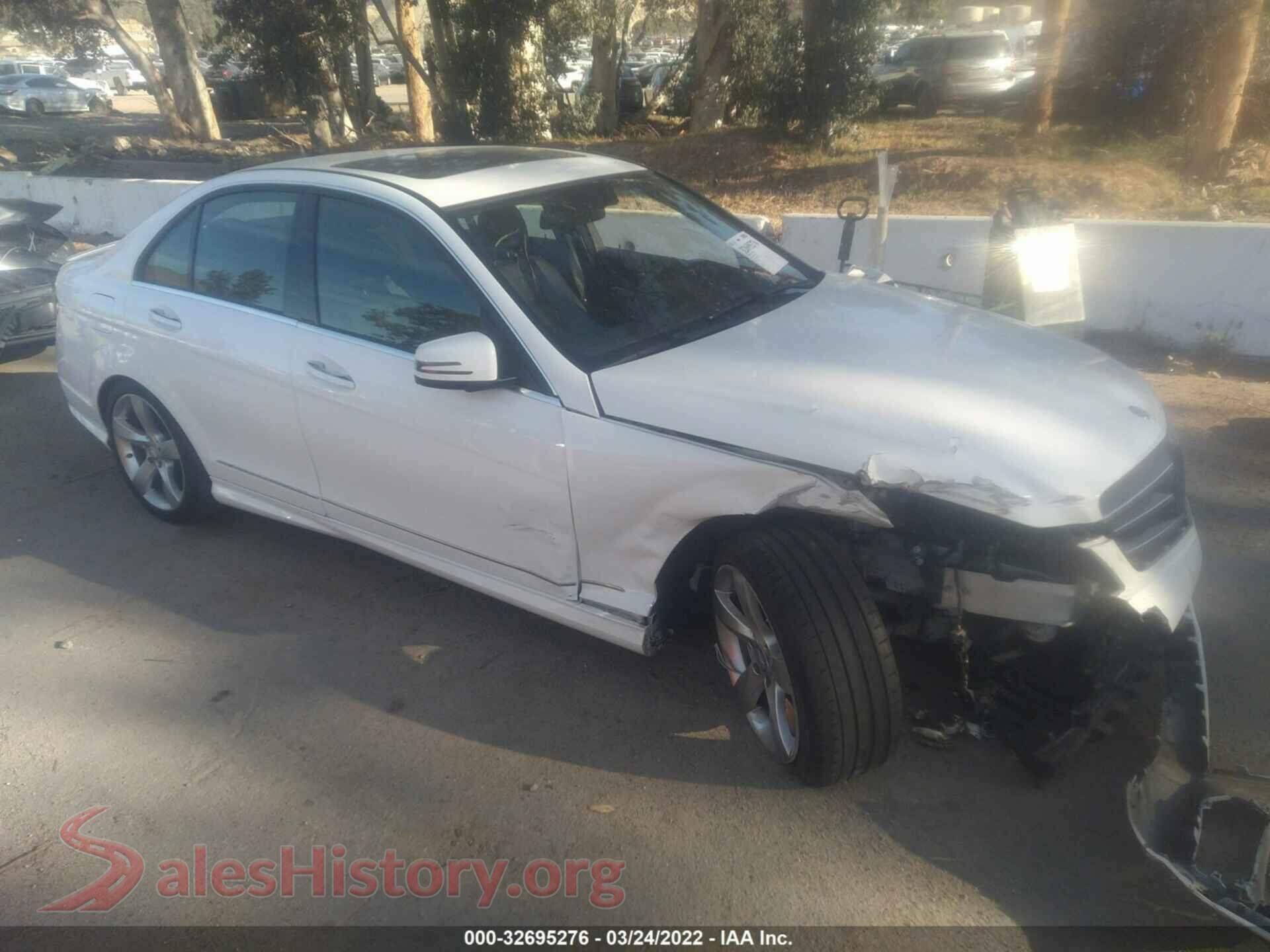 2014 MERCEDES-BENZ C-CLASS — VIN WDDGF5HB7EA891928