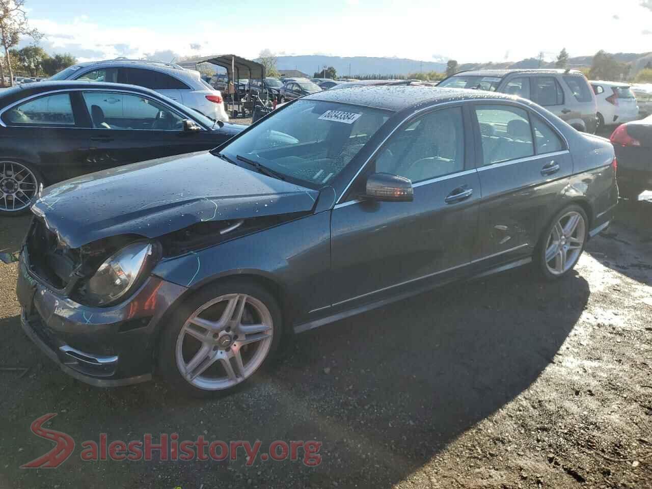 2013 MERCEDES-BENZ C-CLASS — VIN WDDGF5HB9DA868195