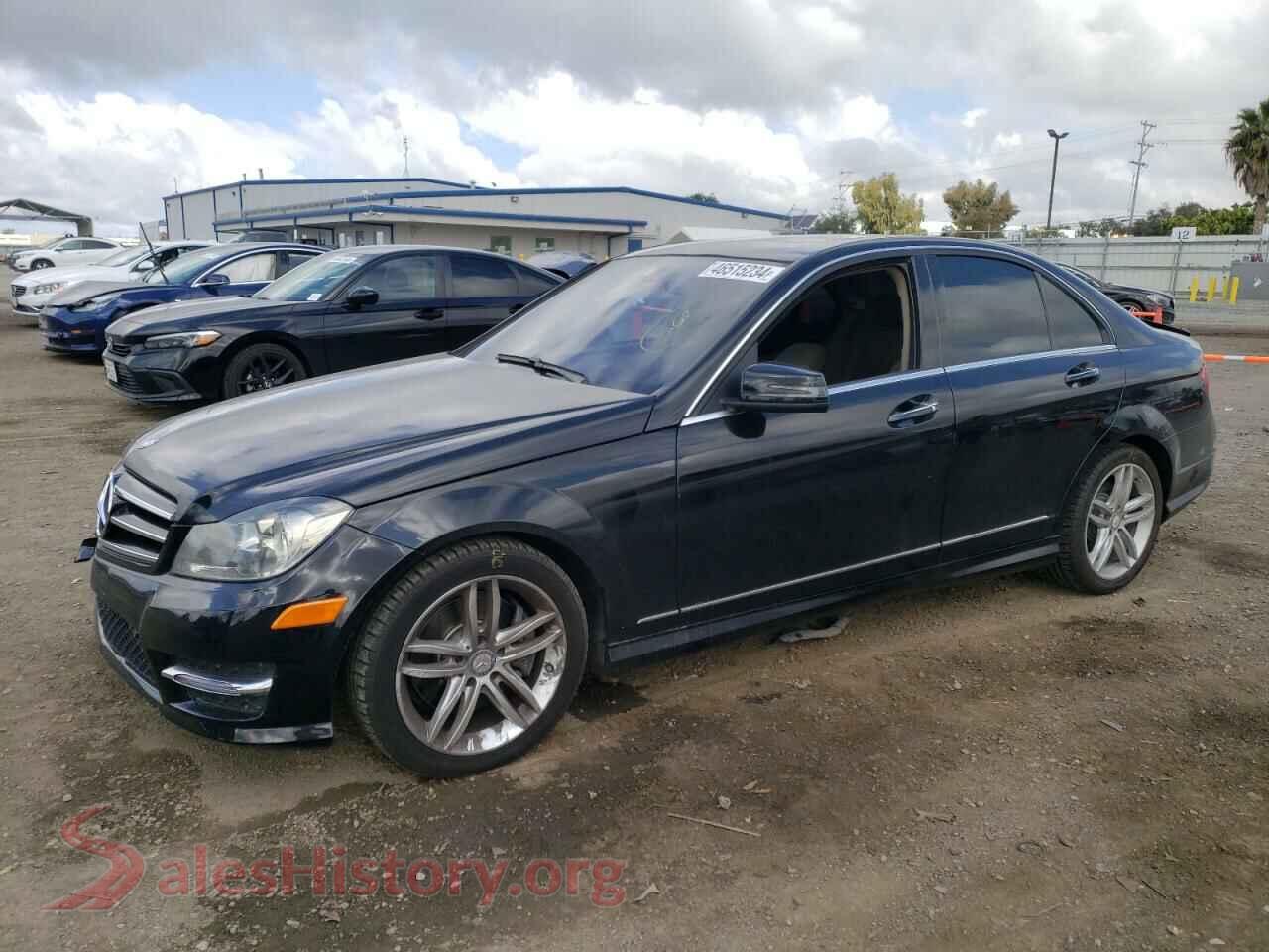 2014 MERCEDES-BENZ C-CLASS — VIN WDDGF8AB0EA897730