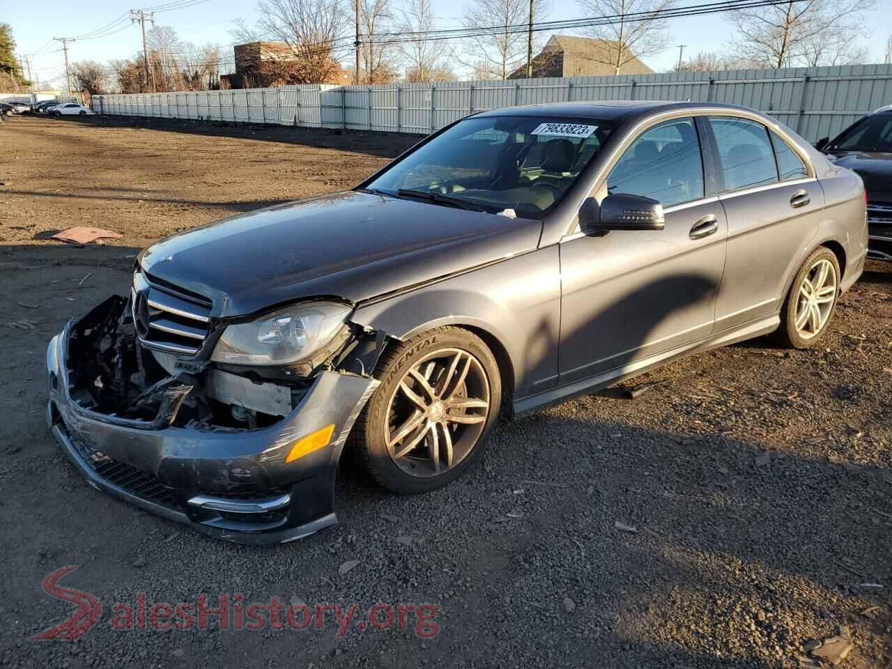2014 MERCEDES-BENZ C-CLASS — VIN WDDGF8AB0ER308967