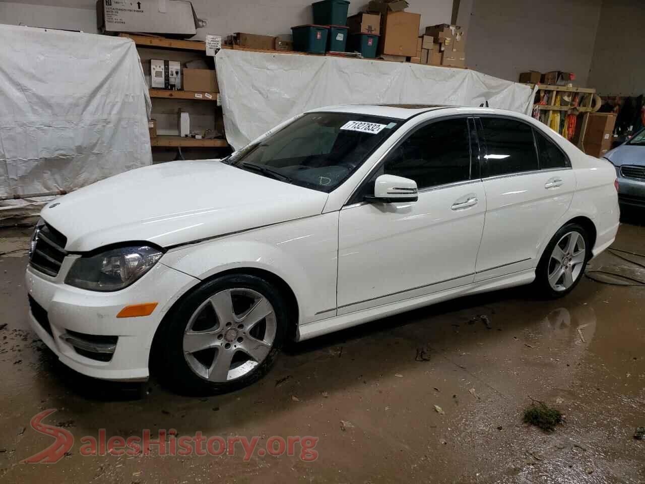 2014 MERCEDES-BENZ C-CLASS — VIN WDDGF8AB3EA888214