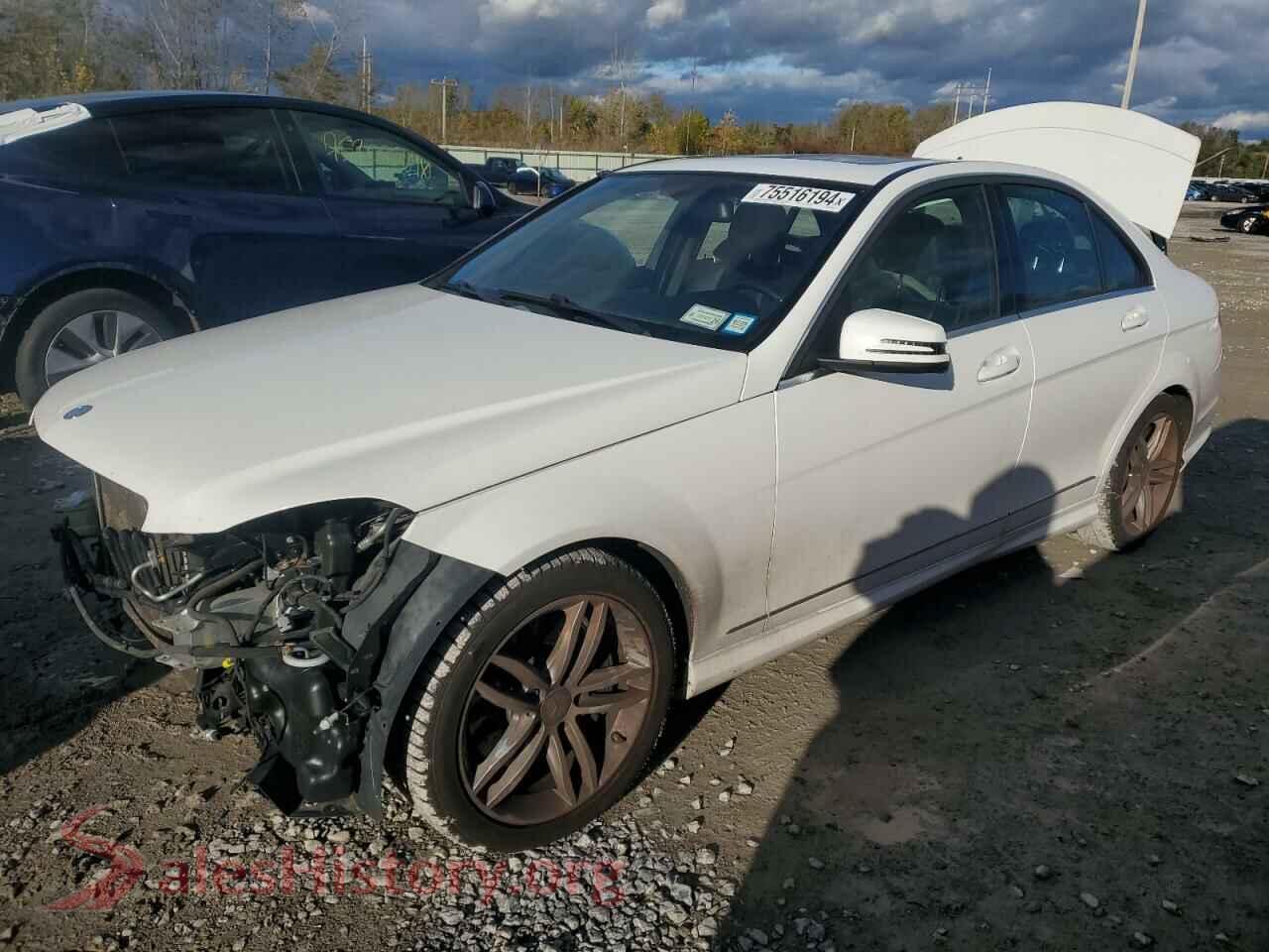 2014 MERCEDES-BENZ C-CLASS — VIN WDDGF8AB5EG249460