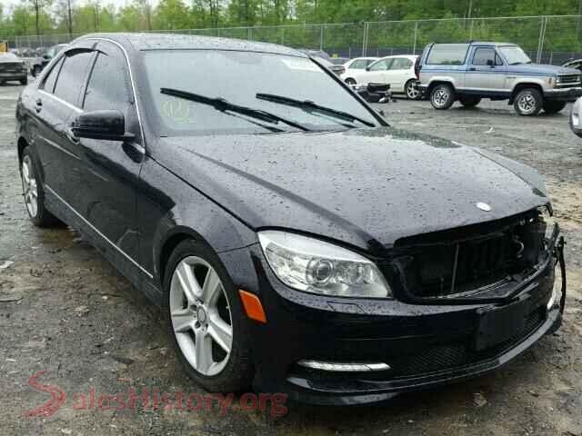 2011 MERCEDES-BENZ C300 — VIN WDDGF8BB6BR134560