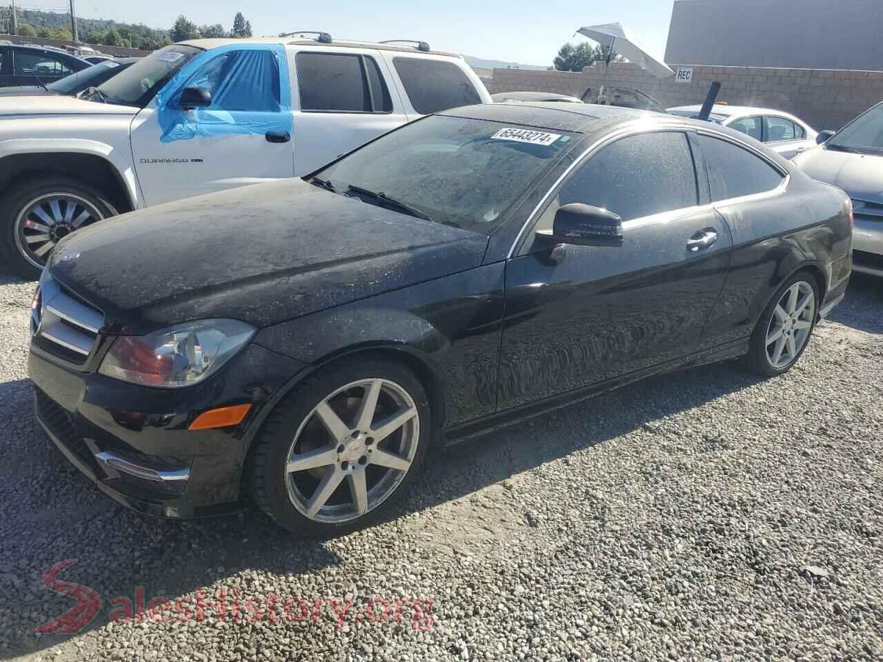 2013 MERCEDES-BENZ C-CLASS — VIN WDDGJ4HB6DG087768