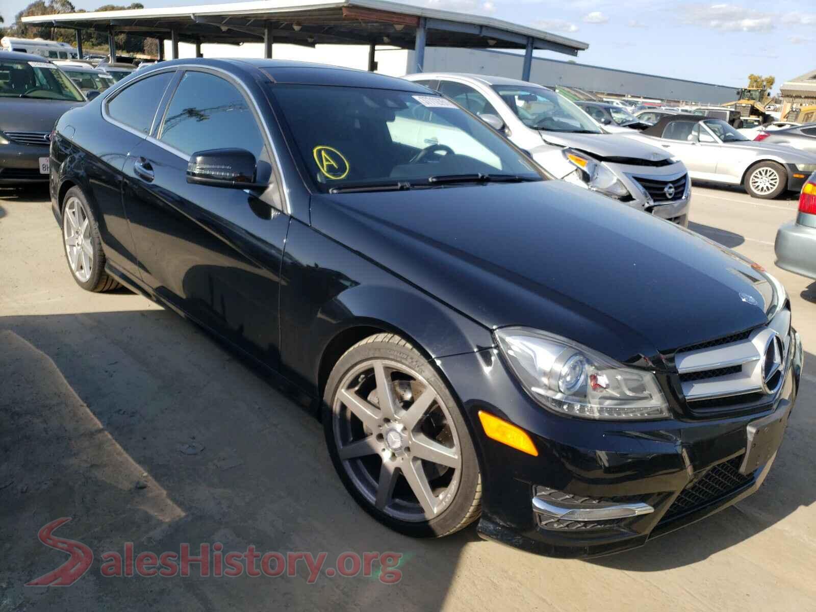 2012 MERCEDES-BENZ C CLASS — VIN WDDGJ5HB1CF921097
