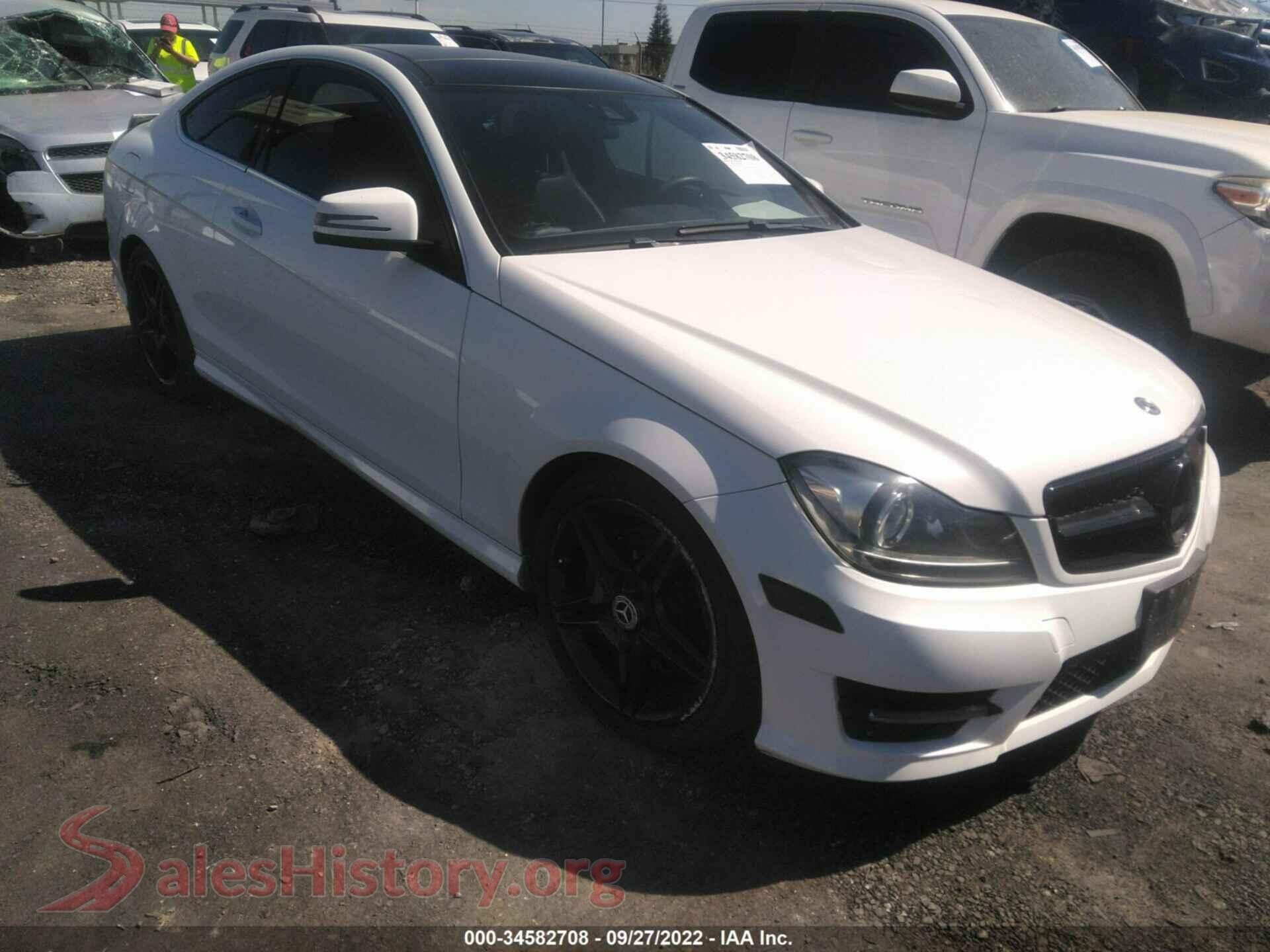 2014 MERCEDES-BENZ C-CLASS — VIN WDDGJ5HB9EG176046